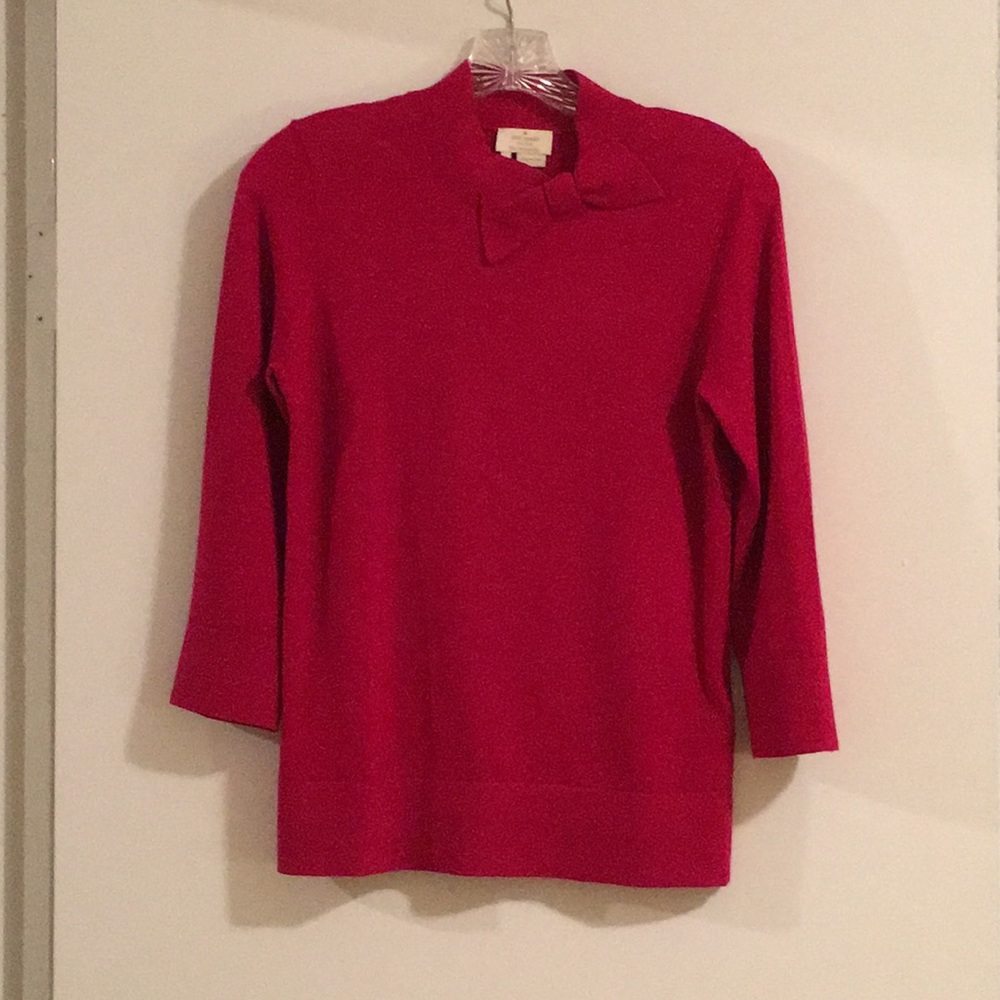 Kate Spade Red Bow Sweater